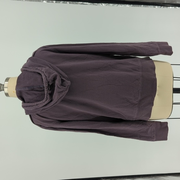 LP Zone Graphic Print Sweatshirt Purple Gray M punk streetwear gorpcore casual - Picture 2 of 6